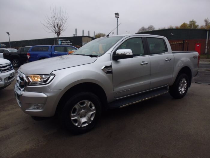 Ford Ranger Pick Up Double Cab Limited 2 2.2 TDCi Four Wheel Drive Diesel Silver