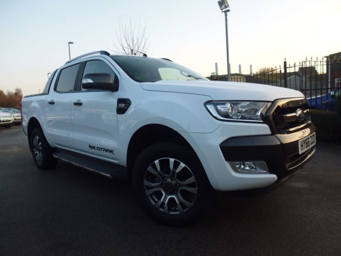Ford Ranger 3.2 RANGER WILDTRAK 4X4 TDCI Four Wheel Drive Diesel White