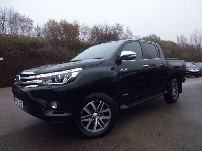 Toyota Hilux Invincible D/Cab Pick Up 2.4 D-4D Four Wheel Drive Diesel Black