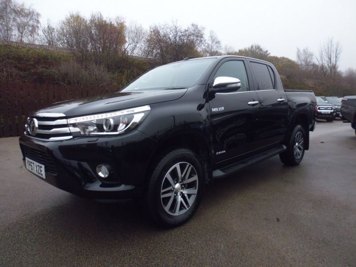 Toyota Hilux Invincible D/Cab Pick Up 2.4 D-4D Four Wheel Drive Diesel Black