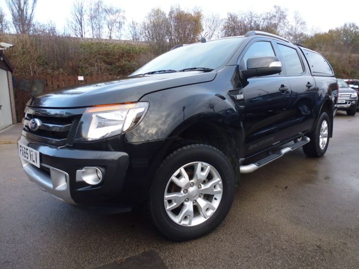 Ford Ranger Pick Up Double Cab Wildtrak 3.2 TDCi 4WD Four Wheel Drive Diesel Black