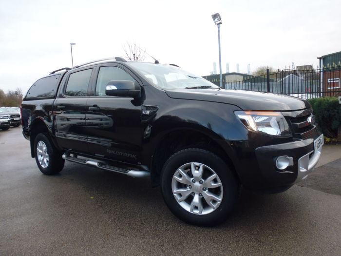 Ford Ranger Pick Up Double Cab Wildtrak 3.2 TDCi 4WD Four Wheel Drive Diesel Black