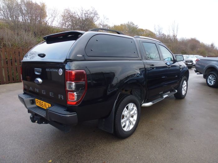 Ford Ranger Pick Up Double Cab Wildtrak 3.2 TDCi 4WD Four Wheel Drive Diesel Black