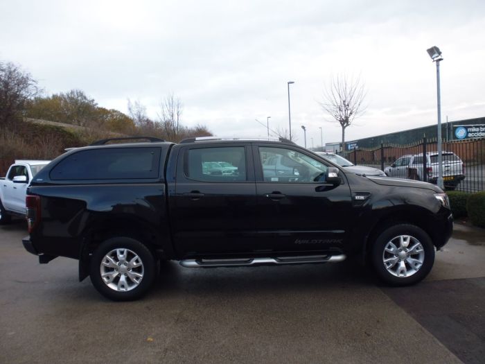 Ford Ranger Pick Up Double Cab Wildtrak 3.2 TDCi 4WD Four Wheel Drive Diesel Black