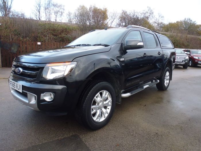 Ford Ranger Pick Up Double Cab Wildtrak 3.2 TDCi 4WD Four Wheel Drive Diesel Black