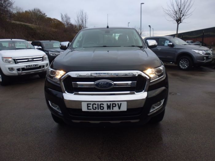Ford Ranger Pick Up Double Cab Limited 2 2.2 TDCi Four Wheel Drive Diesel Black