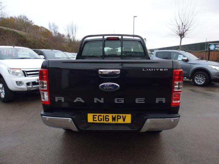 Ford Ranger Pick Up Double Cab Limited 2 2.2 TDCi Four Wheel Drive Diesel Black