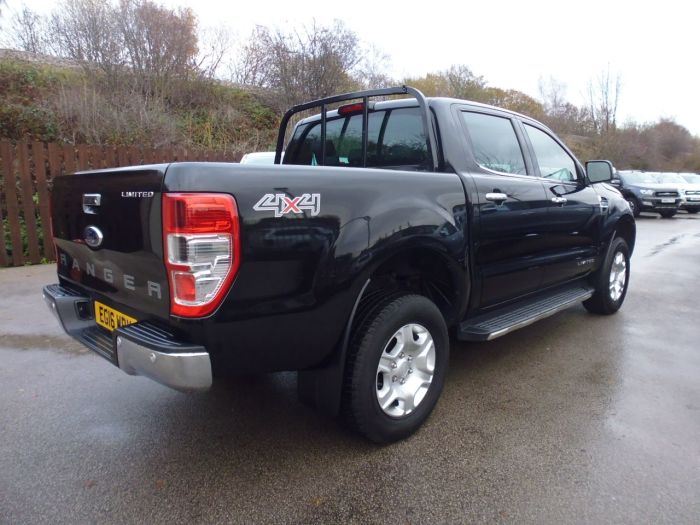 Ford Ranger Pick Up Double Cab Limited 2 2.2 TDCi Four Wheel Drive Diesel Black