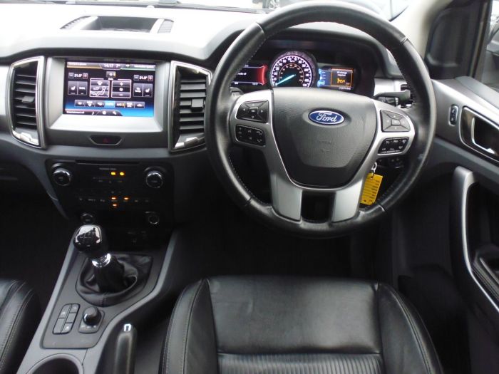 Ford Ranger Pick Up Double Cab Limited 2 2.2 TDCi Four Wheel Drive Diesel Black