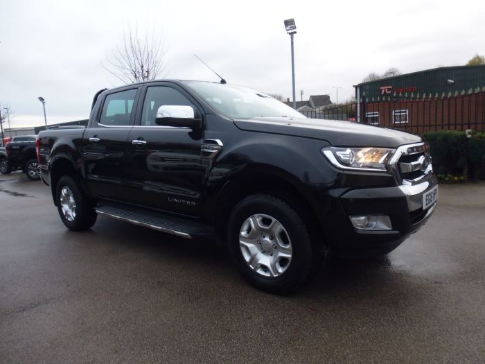 Ford Ranger Pick Up Double Cab Limited 2 2.2 TDCi Four Wheel Drive Diesel Black