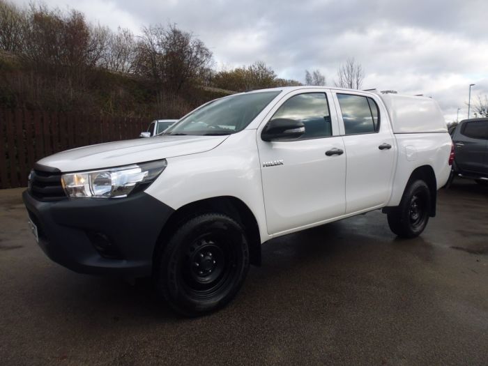 Toyota Hilux Active D/Cab Pick Up 2.4 D-4D Four Wheel Drive Diesel White