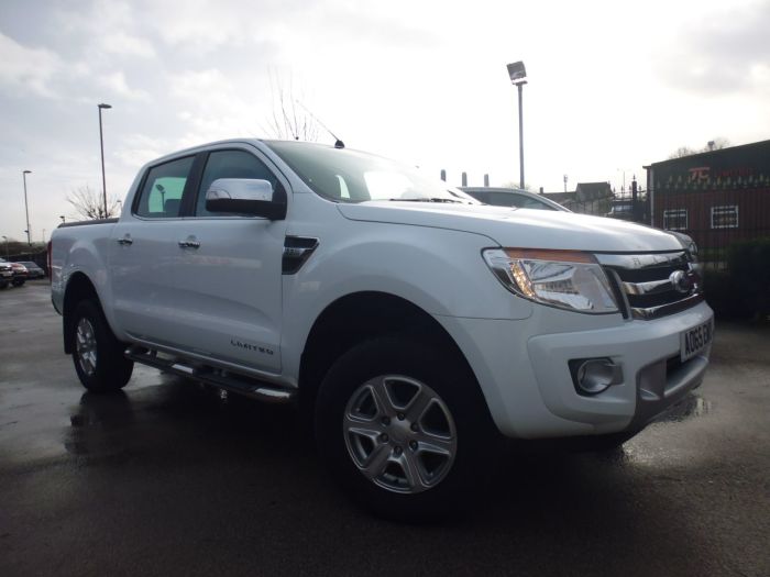 Ford Ranger Pick Up Double Cab Limited 2.2 TDCi 150 4WD Four Wheel Drive Diesel White