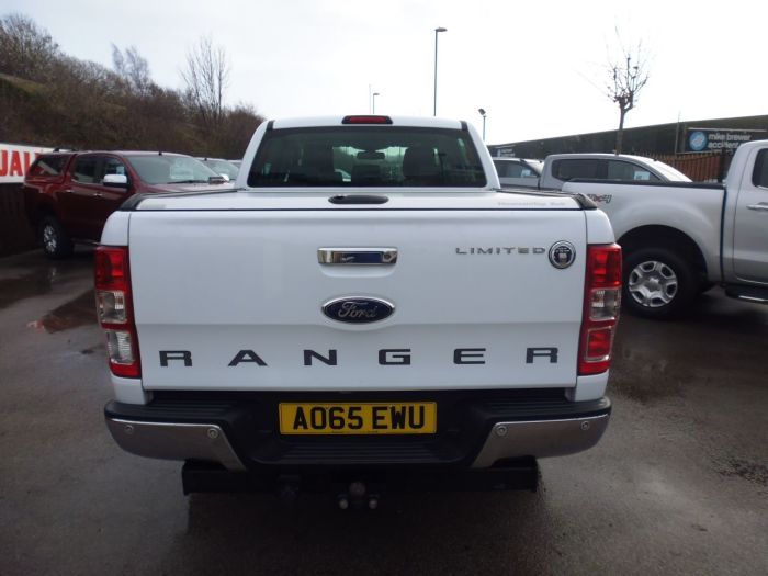 Ford Ranger Pick Up Double Cab Limited 2.2 TDCi 150 4WD Four Wheel Drive Diesel White