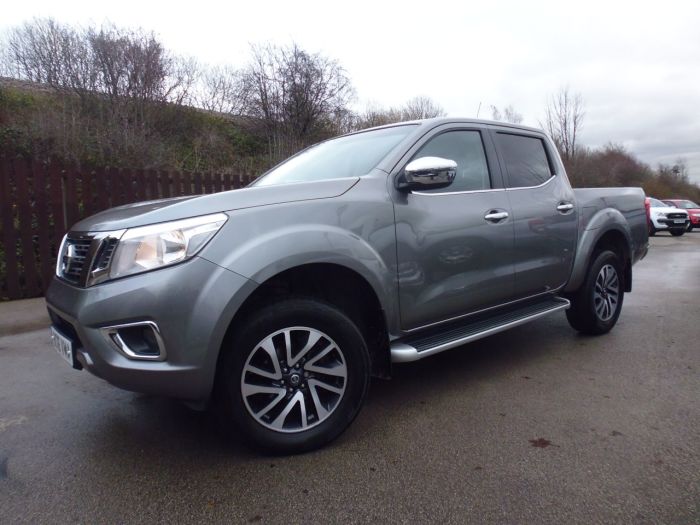 Nissan Navara Double Cab Pick Up N-Connecta 2.3dCi 190 4WD Four Wheel Drive Diesel Grey