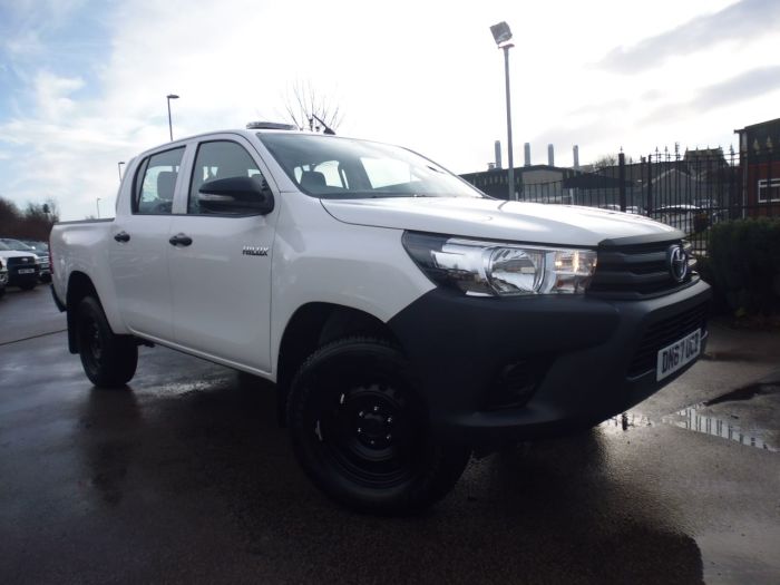 Toyota Hilux Active D/Cab Pick Up 2.4 D-4D Four Wheel Drive Diesel White