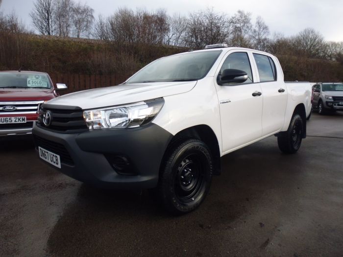 Toyota Hilux Active D/Cab Pick Up 2.4 D-4D Four Wheel Drive Diesel White