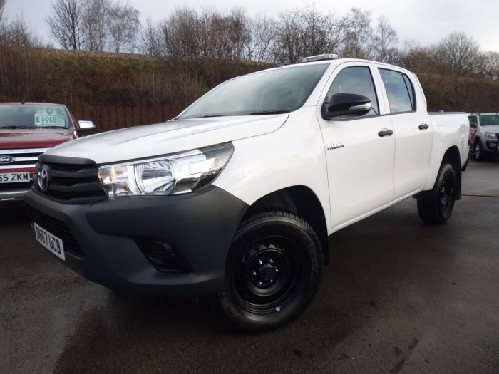 Toyota Hilux Active D/Cab Pick Up 2.4 D-4D Four Wheel Drive Diesel White