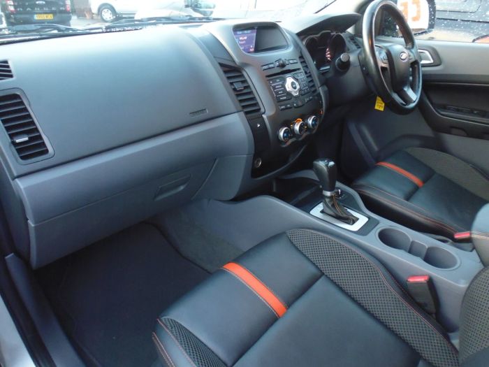 Ford Ranger Pick Up Double Cab Wildtrak 3.2 TDCi 4WD Auto Four Wheel Drive Diesel Silver