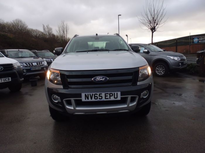 Ford Ranger Pick Up Double Cab Wildtrak 3.2 TDCi 4WD Auto Four Wheel Drive Diesel Silver