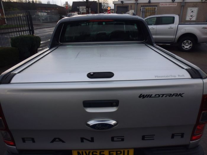 Ford Ranger Pick Up Double Cab Wildtrak 3.2 TDCi 4WD Auto Four Wheel Drive Diesel Silver