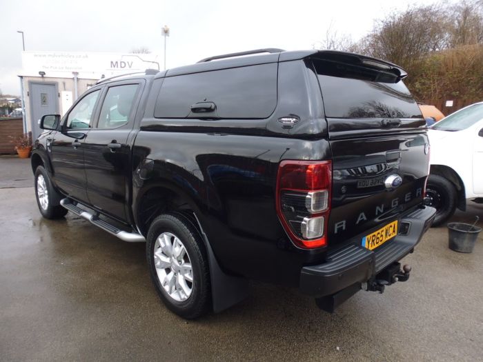 Ford Ranger Pick Up Double Cab Wildtrak 3.2 TDCi 4WD Auto Four Wheel Drive Diesel Black