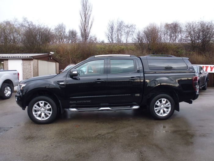 Ford Ranger Pick Up Double Cab Wildtrak 3.2 TDCi 4WD Auto Four Wheel Drive Diesel Black
