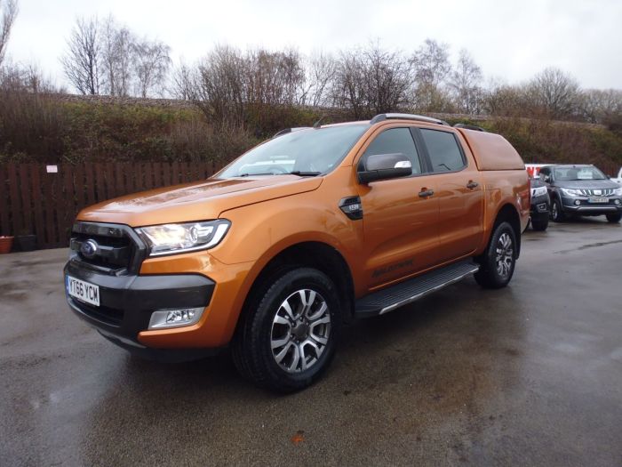 Ford Ranger 3.2 RANGER WILDTRAK 4X4 TDCI Four Wheel Drive Diesel Orange