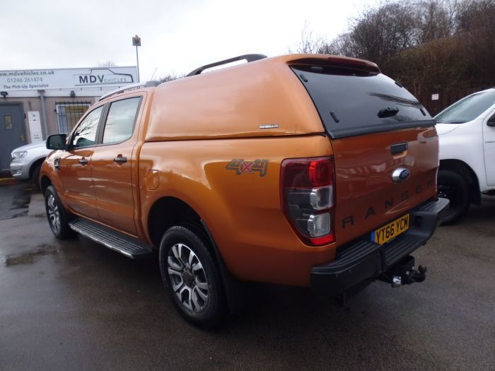 Ford Ranger 3.2 RANGER WILDTRAK 4X4 TDCI Four Wheel Drive Diesel Orange