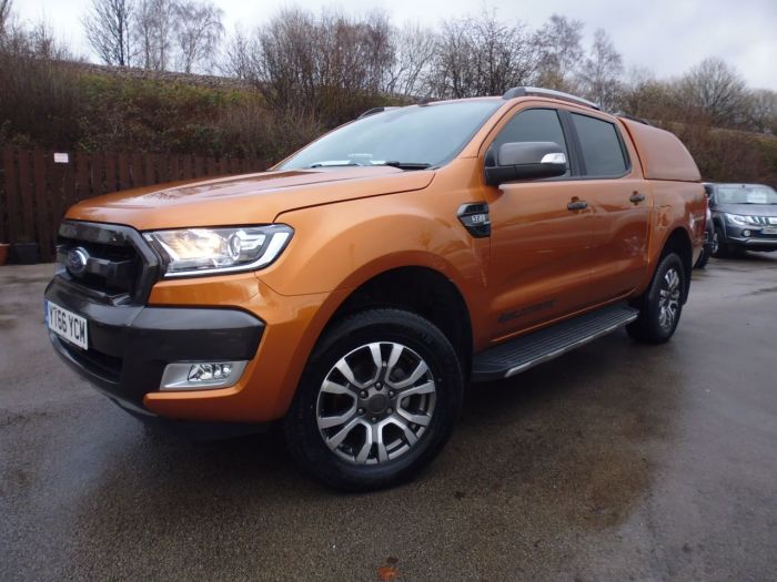 Ford Ranger 3.2 RANGER WILDTRAK 4X4 TDCI Four Wheel Drive Diesel Orange