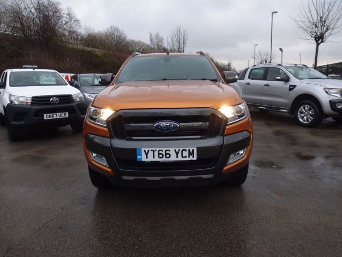 Ford Ranger 3.2 RANGER WILDTRAK 4X4 TDCI Four Wheel Drive Diesel Orange