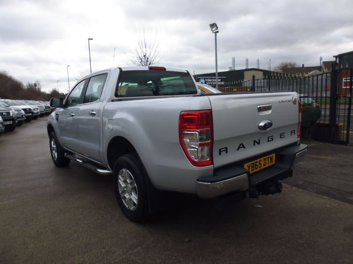 Ford Ranger Pick Up Double Cab Limited 2.2 TDCi 150 4WD Auto Four Wheel Drive Diesel Silver