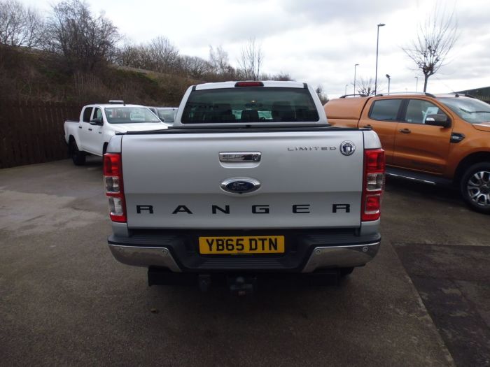 Ford Ranger Pick Up Double Cab Limited 2.2 TDCi 150 4WD Auto Four Wheel Drive Diesel Silver