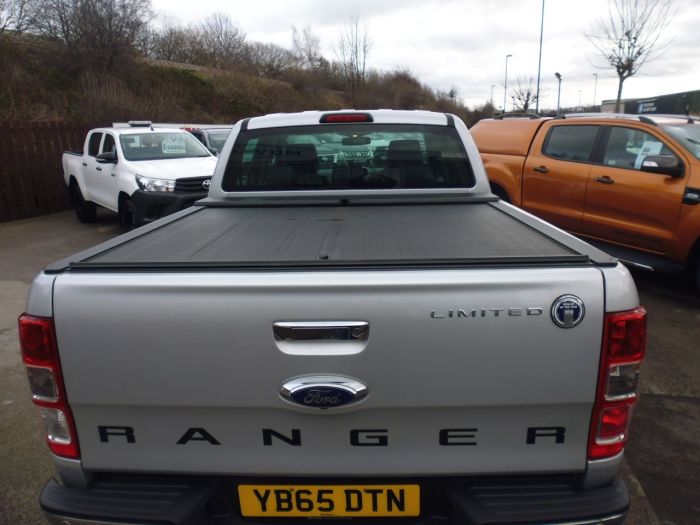 Ford Ranger Pick Up Double Cab Limited 2.2 TDCi 150 4WD Auto Four Wheel Drive Diesel Silver