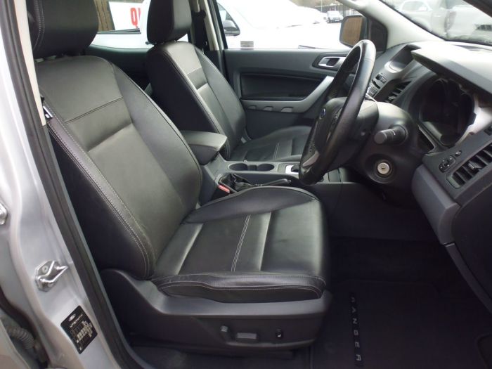 Ford Ranger Pick Up Double Cab Limited 2.2 TDCi 150 4WD Auto Four Wheel Drive Diesel Silver