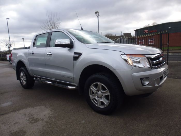 Ford Ranger Pick Up Double Cab Limited 2.2 TDCi 150 4WD Auto Four Wheel Drive Diesel Silver