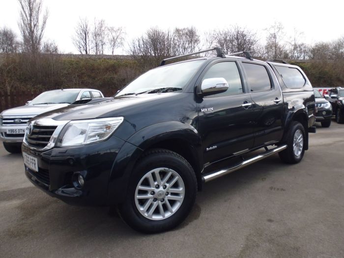 Toyota Hilux Invincible D/Cab Pick Up 3.0 D-4D 4WD 171 Four Wheel Drive Diesel Grey