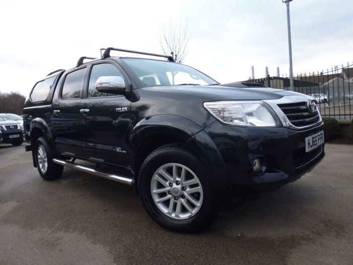 Toyota Hilux Invincible D/Cab Pick Up 3.0 D-4D 4WD 171 Four Wheel Drive Diesel Grey
