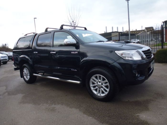 Toyota Hilux Invincible D/Cab Pick Up 3.0 D-4D 4WD 171 Four Wheel Drive Diesel Grey
