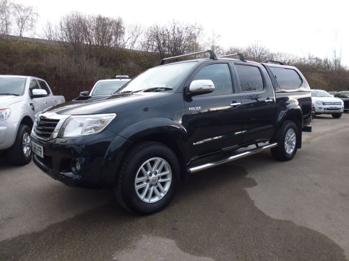 Toyota Hilux Invincible D/Cab Pick Up 3.0 D-4D 4WD 171 Four Wheel Drive Diesel Grey