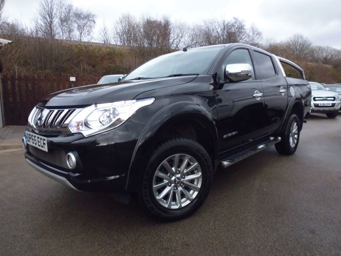 Mitsubishi L200 2.4 Double Cab DI-D 178 Barbarian 4WD Four Wheel Drive Diesel Black