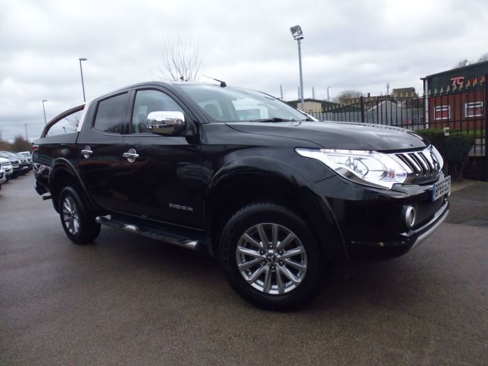 Mitsubishi L200 2.4 Double Cab DI-D 178 Barbarian 4WD Four Wheel Drive Diesel Black