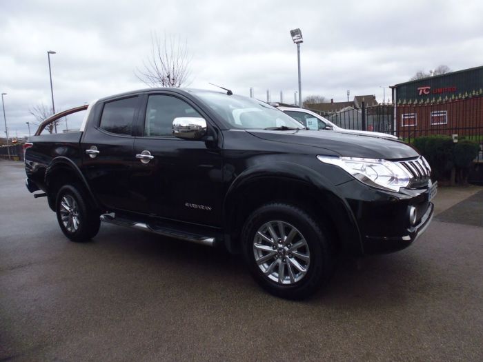 Mitsubishi L200 2.4 Double Cab DI-D 178 Barbarian 4WD Four Wheel Drive Diesel Black
