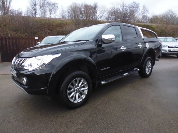 Mitsubishi L200 2.4 Double Cab DI-D 178 Barbarian 4WD Four Wheel Drive Diesel Black
