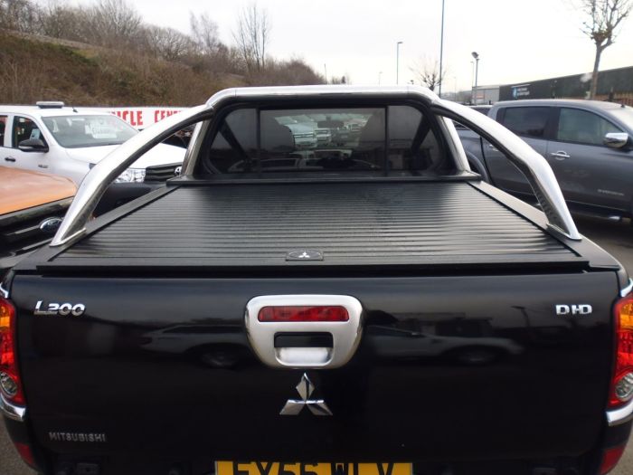 Mitsubishi L200 2.5 Double Cab DI-D Animal 4WD Auto 158Bhp Four Wheel Drive Diesel Black