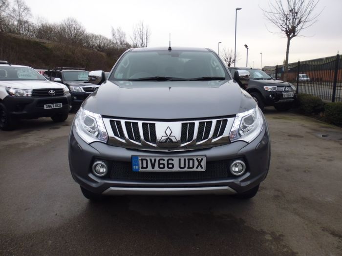 Mitsubishi L200 2.4 Double Cab DI-D 178 Barbarian 4WD Four Wheel Drive Diesel Grey