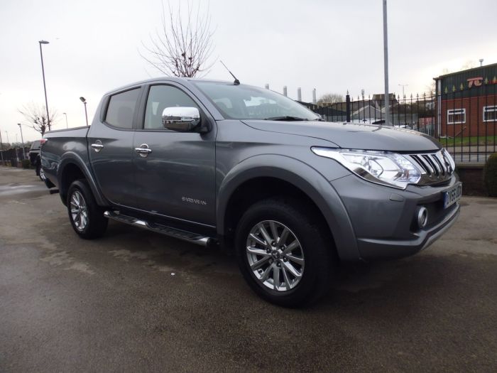 Mitsubishi L200 2.4 Double Cab DI-D 178 Barbarian 4WD Four Wheel Drive Diesel Grey