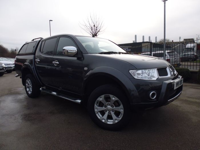 Mitsubishi L200 2.5 Double Cab DI-D Barbarian 4WD 176Bhp Four Wheel Drive Diesel Grey