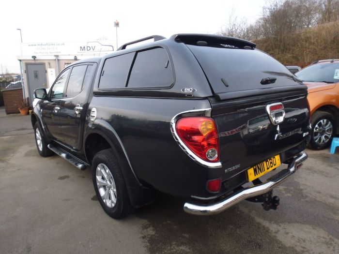 Mitsubishi L200 2.5 Double Cab DI-D Barbarian 4WD 176Bhp Four Wheel Drive Diesel Grey