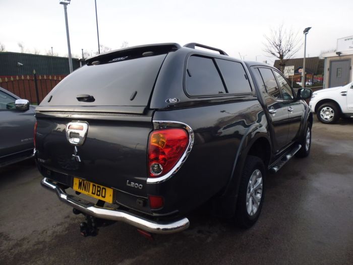 Mitsubishi L200 2.5 Double Cab DI-D Barbarian 4WD 176Bhp Four Wheel Drive Diesel Grey