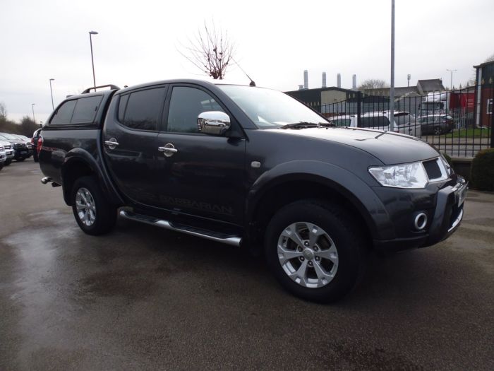 Mitsubishi L200 2.5 Double Cab DI-D Barbarian 4WD 176Bhp Four Wheel Drive Diesel Grey